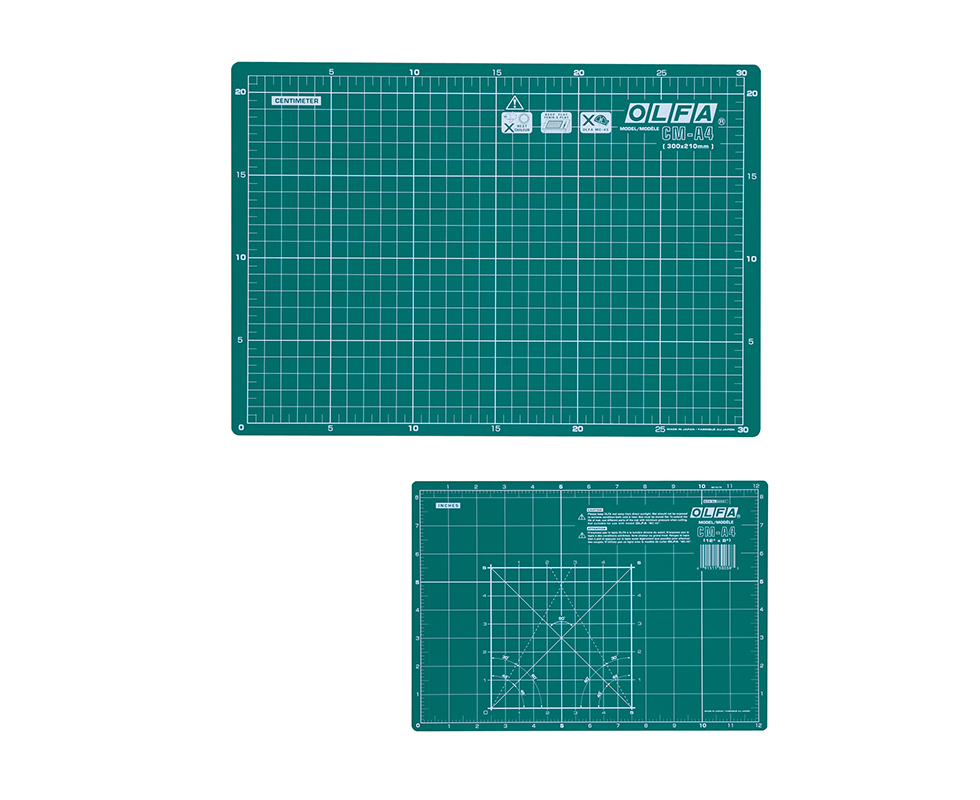 BASE DE CORTE MULTIUSO CM-A4 - 30X21CM - 12