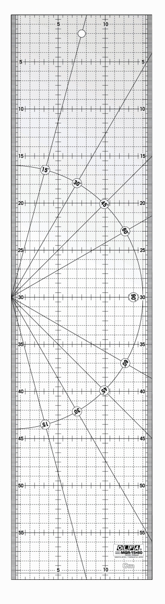 RÉGUA MQR-15X60CM