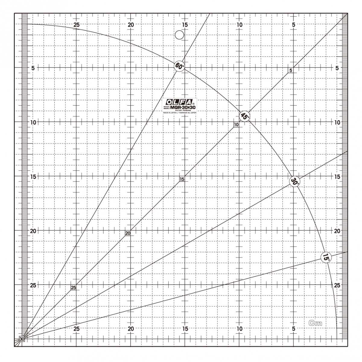 RÉGUA MQR-30X30CM