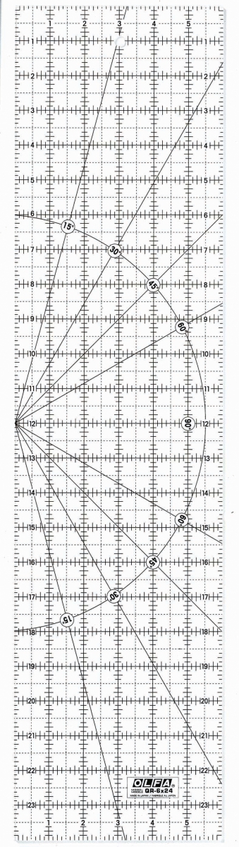 RÉGUA QR-6X24 POLEGADAS