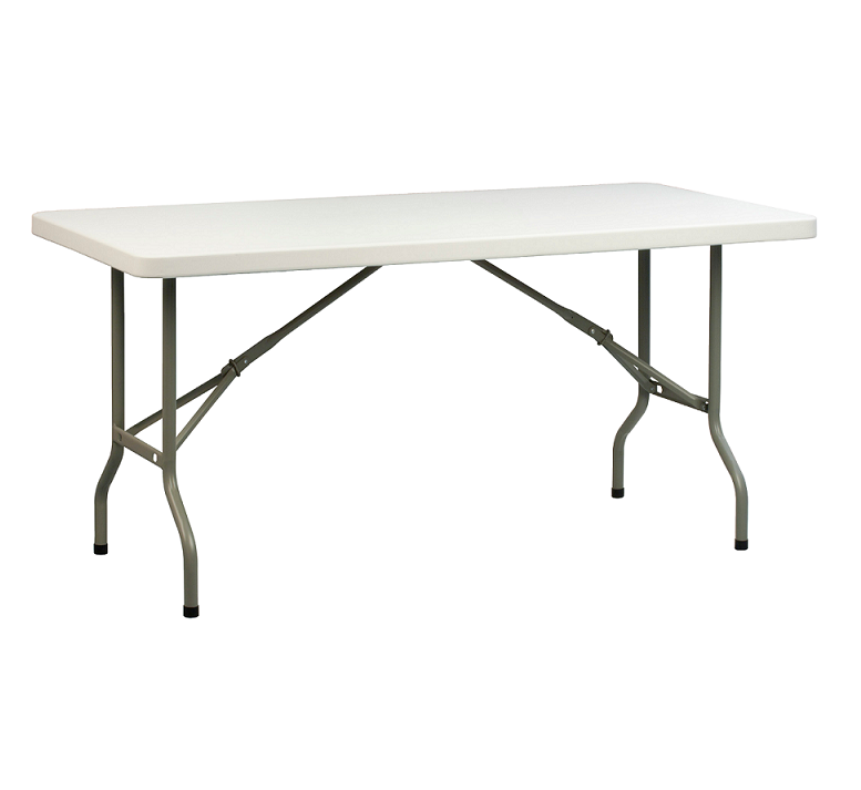 MESA RETANGULAR DOBRÁVEL 152 cm